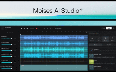 Moises AI Studio: La Revolución en Generación de Stems Musicales