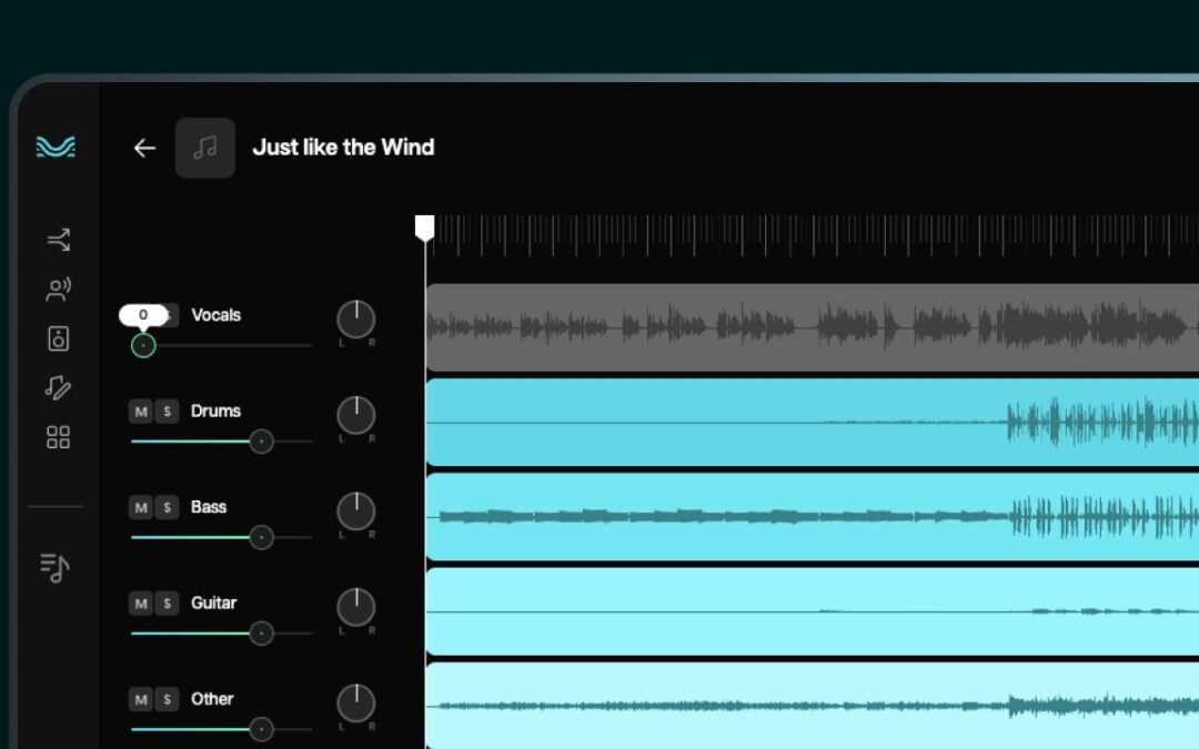 Moises App: Actualización de IA para Separar Voces Efectivamente