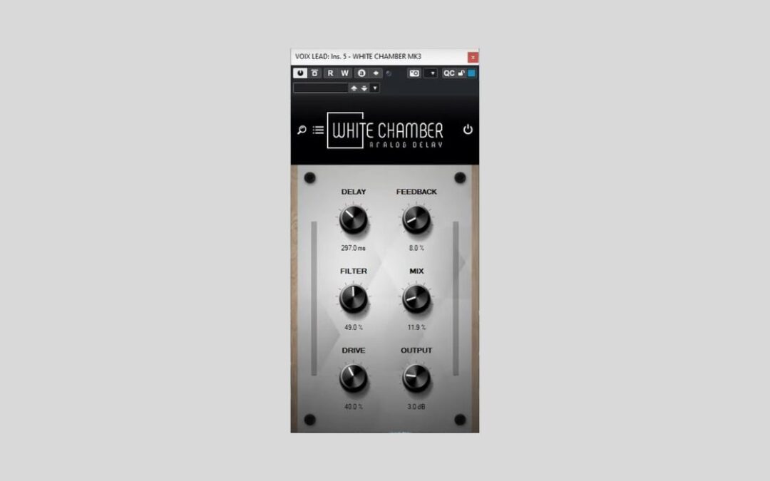 Gratis: Lotus Sound Audio White Chamber Mk3 Delay