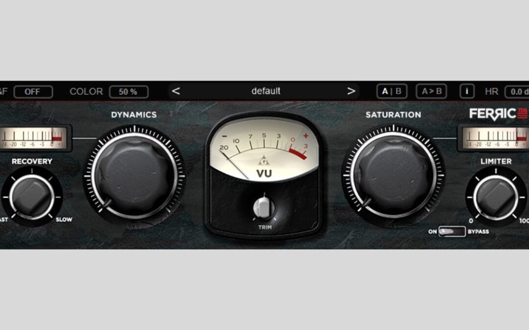 FerricTDS mkIII: Plugin de Saturación de Cinta Gratis