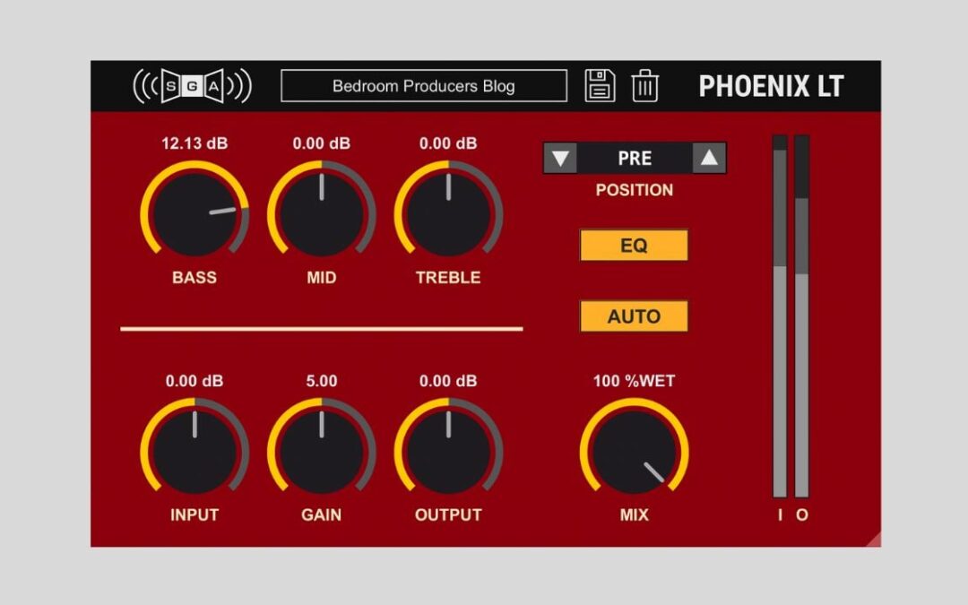 Phoenix LT: Plugin Gratis de Preamp de Tubo