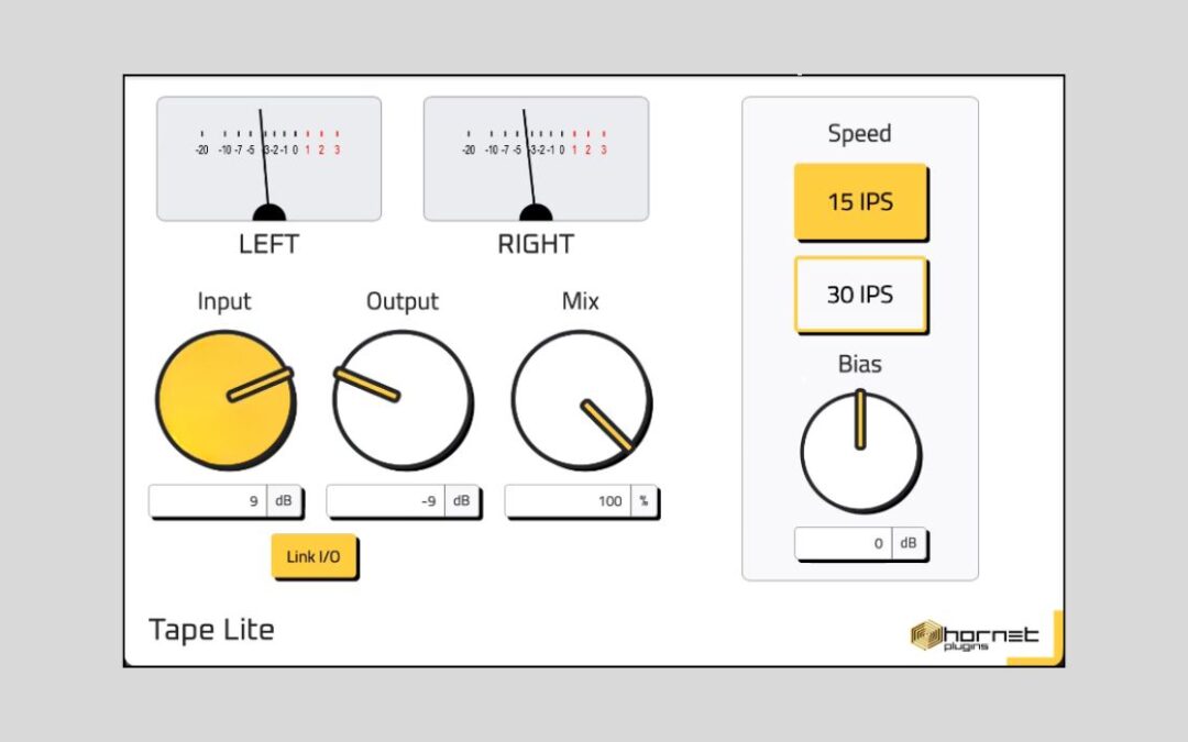 HoRNet TapeLite: Plugin de Saturación Gratis