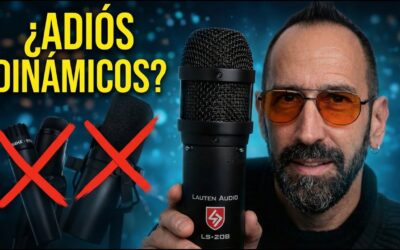 ¿El final de los micrófonos dinámicos? Mi experiencia con el Lauten Audio LS-208