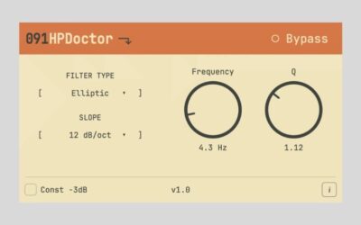 091HPDoctor: Un Filtro Pasabajos Gratis y Preciso