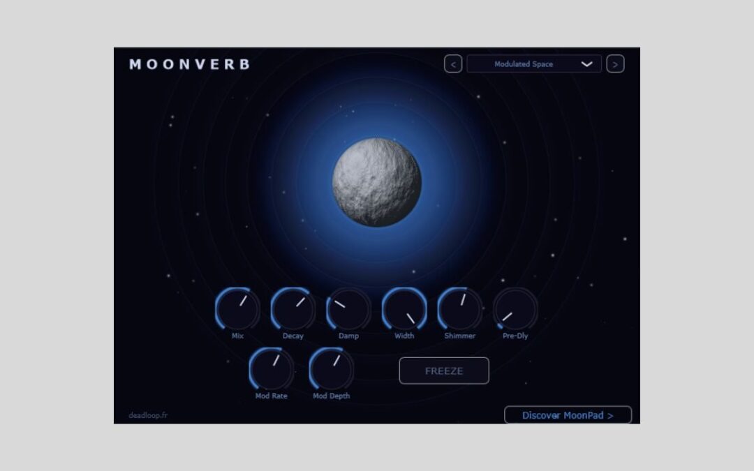 MoonVerb: Reverb Shimmer Gratis para tus Producciones