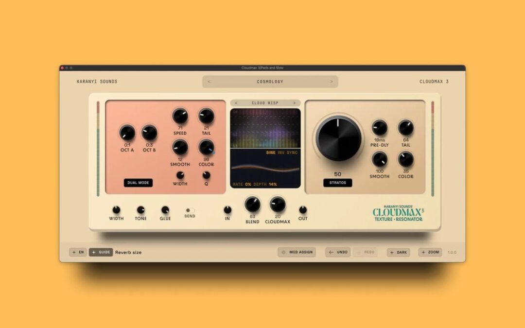 Cloudmax 3 de Karanyi Sounds: Plugin Gratis para Texturas