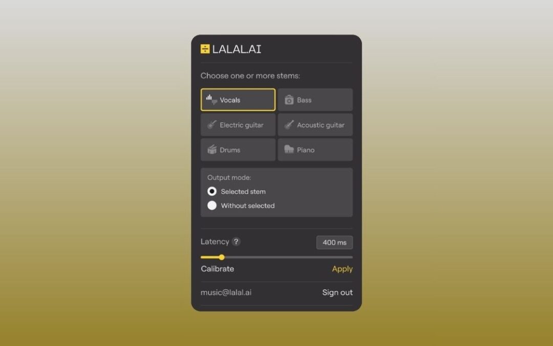 LALAL.AI: Plugin de Separación de Stem Gratis