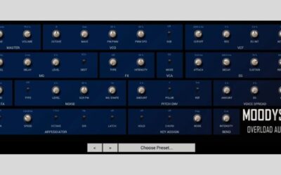 MOODYSIX: Plugin Gratis de Emulación Korg Polysix