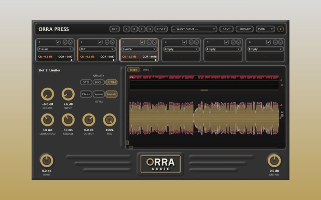 Orra Press: Compresor Serial Gratis para Producción Musical