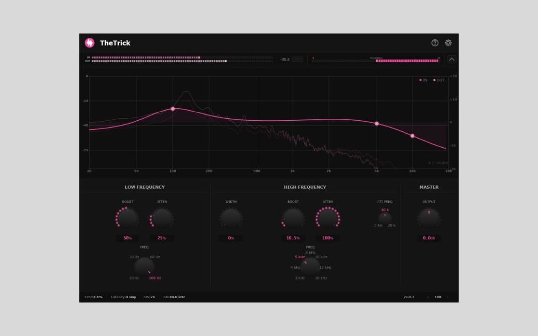 The Trick: Plugin EQ Gratis para Windows y Linux
