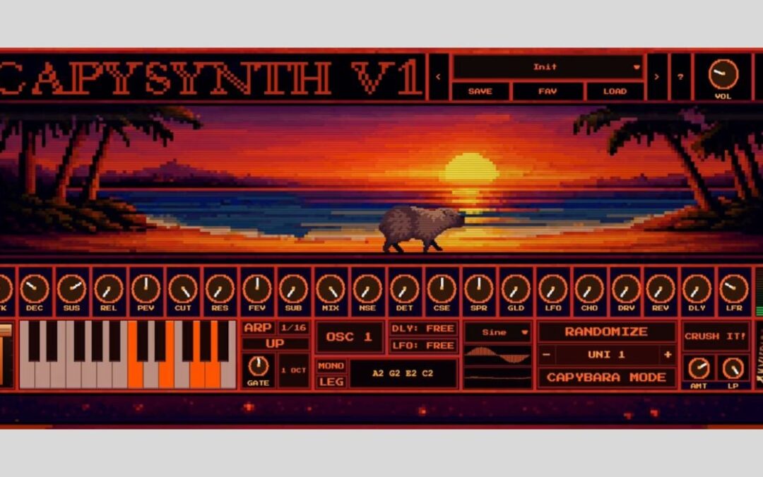 CapySynth: El sintetizador synthwave Gratis que necesitas
