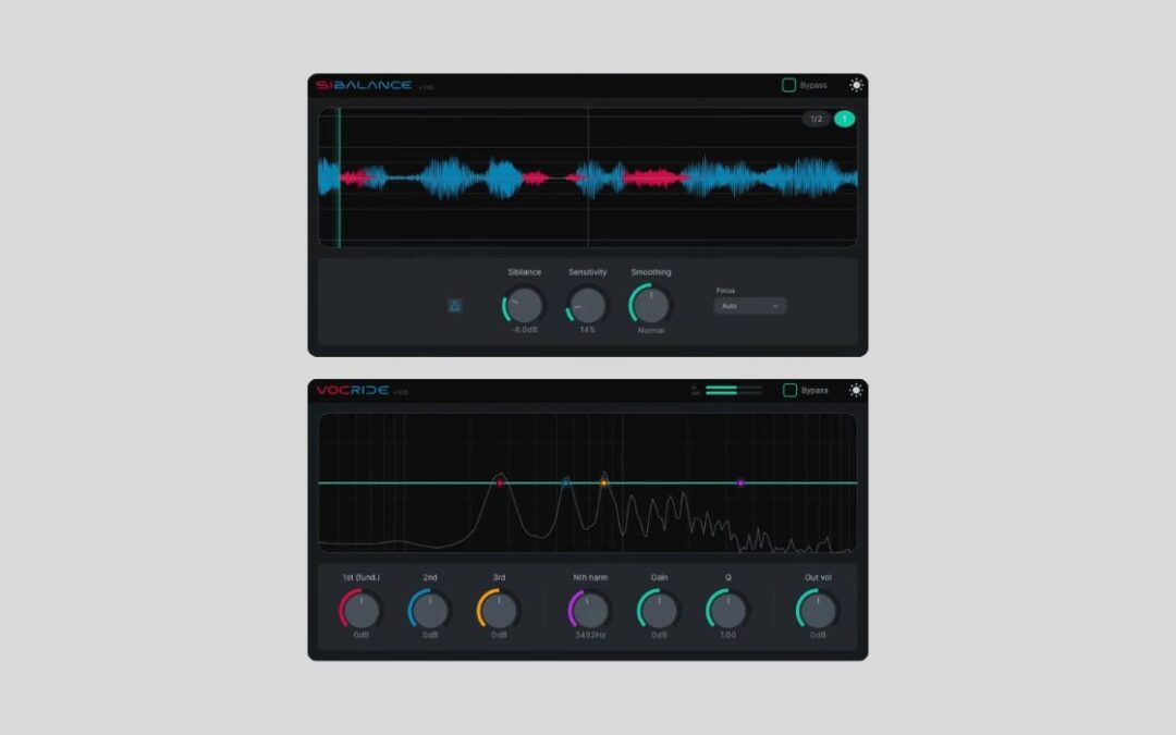 nClear presenta Sibalance y VocRide: Plugins Gratis