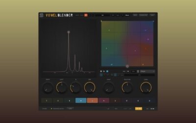 Vowel Blender: El nuevo plugin formante gratis de UB DSP