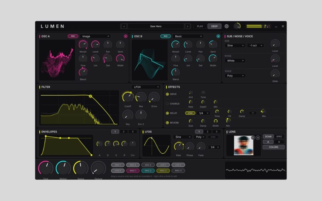 Lumen: Sintetizador Gratis que Convierte Imágenes en Sonido