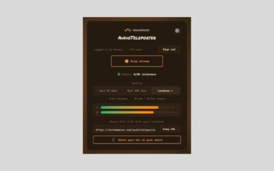 AudioTeleporter: Plugin Gratis para Streaming de Audio