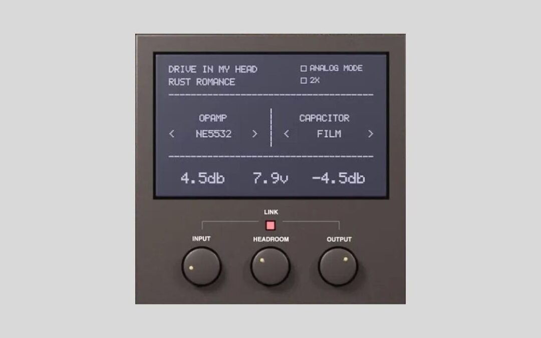 Drive in my head: Plugin de saturación Gratis