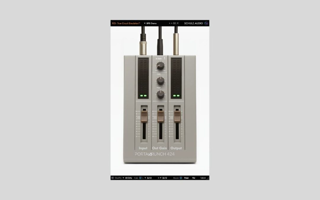 Portacrunch 424: Plugin VST Gratis para Ganancia de Cinta