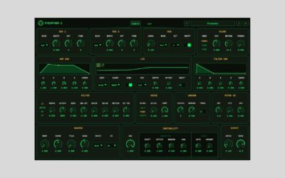Phosphor-1: Synth Analógico Gratis para MacOS