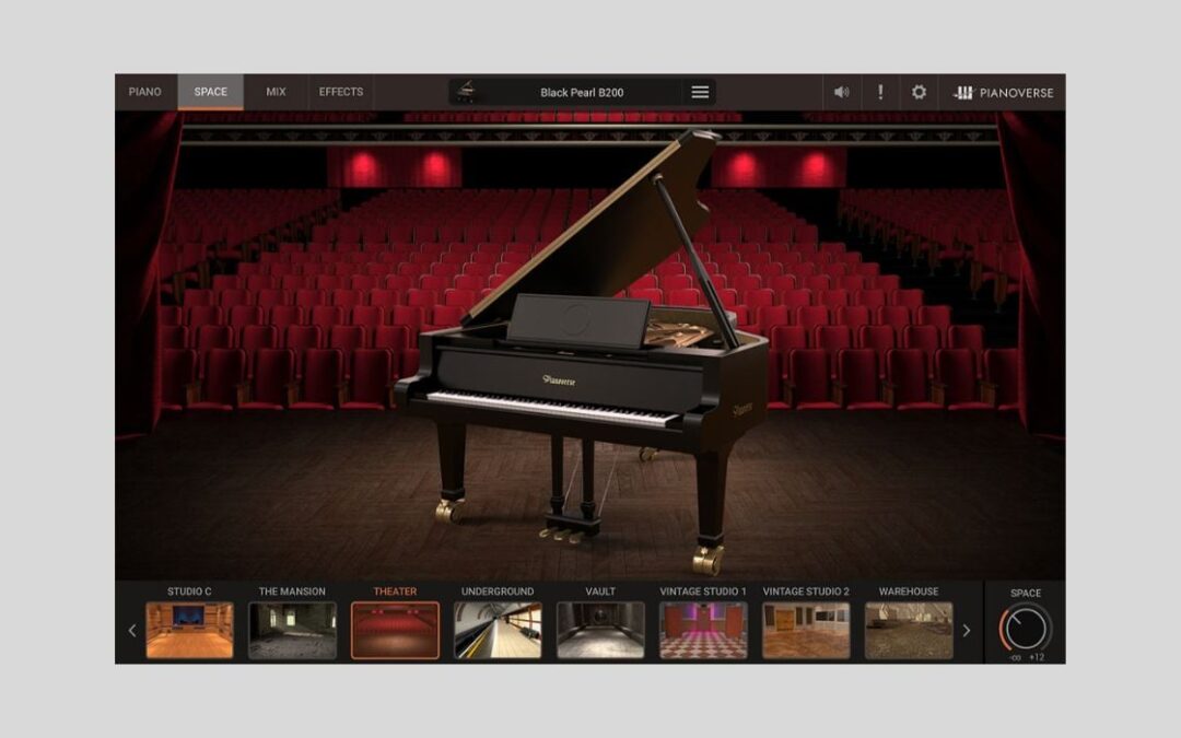 Consigue Gratis Pianoverse Black Pearl B200 de IK Multimedia