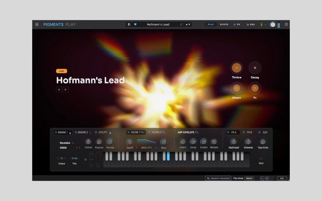 Arturia Pigments Play: Un Sintetizador Gratis