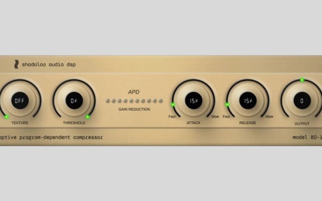 APD Compressor: Un Compresor Vocal Gratis de Shadaloo Audio
