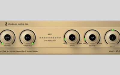 APD Compressor: Un Compresor Vocal Gratis de Shadaloo Audio